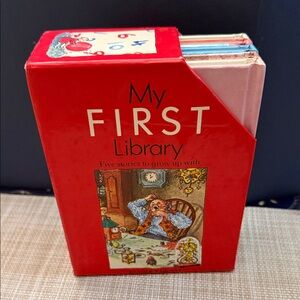 Vintage My First Library Readers Digest Book Set Of 5
